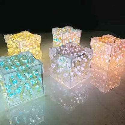 Cubo tulipan infinito